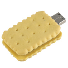 PVC-gelber Biskuit-Form USB-Blitz-Antrieb für Geschäft (EP011)